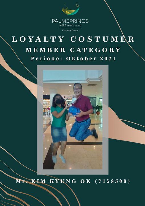 Loyality member oktober